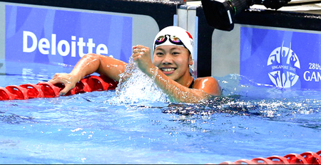 Hiện có trên dưới 20 đại học tại Mỹ đánh tiếng mời nữ tuyển thủ bơi số 1 Việt Nam Nguyễn Thị Ánh Viên theo học tại trường mình