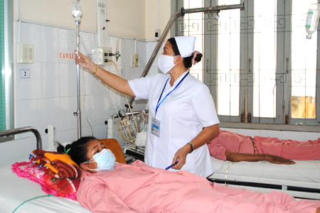 Nằm ở nhóm cuối bảng