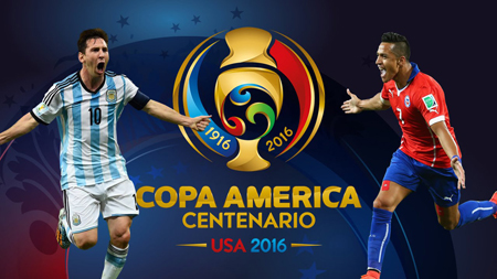 Các ngôi sao hàng đầu tại Copa America 2016.