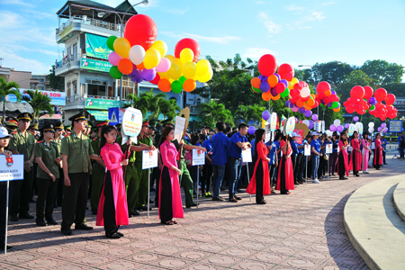 Hoạt động của Tỉnh đoàn thu hút hơn 1.000 đoàn viên, thanh niên tham gia