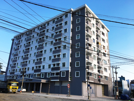 Chung cư An Thịnh (phường Vĩnh Hải, TP. Nha Trang)  thuộc dự án nhà ở xã hội của tỉnh