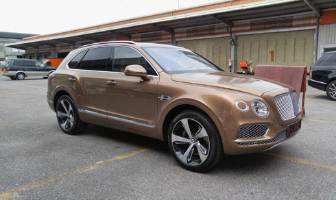 SUV đắt nhất thế giới Bentley Bentayga về Việt Nam
