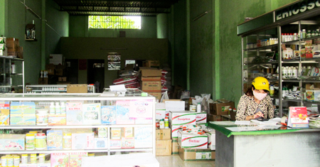 Một cửa hàng thuốc thú y tại Cam Lâm. (Ảnh minh họa)