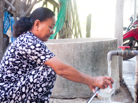 Vạn Ninh: Hiệu quả từ nguồn vốn nước sạch và vệ sinh môi trường