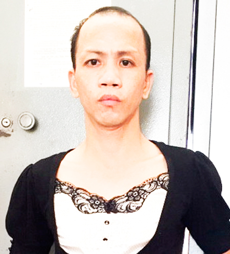 Cải trang thành nữ để móc túi!