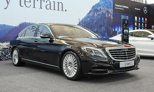 Mercedes ra mắt S500L bản nâng cấp tại Hà Nội.