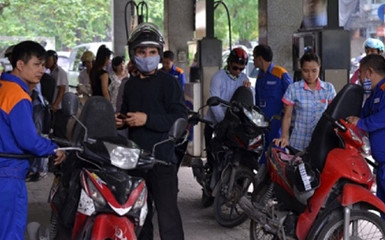 Giá xăng giảm từ 15h chiều nay