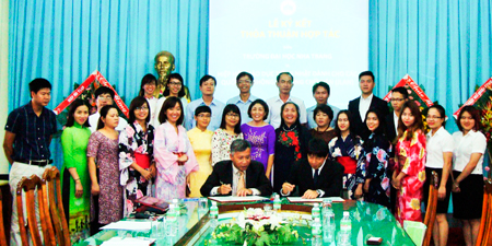 Hai bên ký kết hợp tác