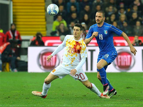 Tây Ban Nha - Italy là cặp đấu lớn nhất ở vòng 1/8 Euro 2016.