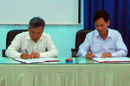 Trường Đại học Nha Trang ký kết hợp tác với Công ty TNHH Hải Tiến