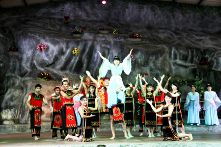 Màn kịch múa “Huyền thoại thác Yang Bay”