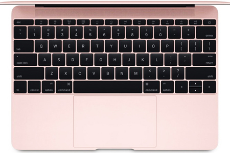 Bàn phím và touchpad của MacBook 12-inch 2016 