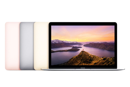 Màu hồng góp mặt trong gia đình MacBook 12-inch 2016 