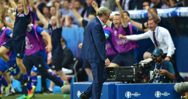 Sự bảo thủ của huấn luyện viên Roy Hodgson đã khiến cho đội tuyển Anh thảm bại trước đội tuyển Iceland.