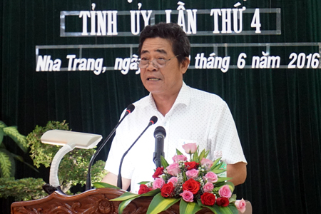 Bế mạc Hội nghị Tỉnh ủy Khánh Hòa lần thứ 4