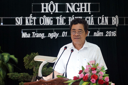 Công tác đánh giá cán bộ đã sát hơn