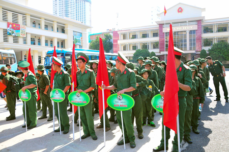 Các tiểu đội chuẩn bị xuất phát