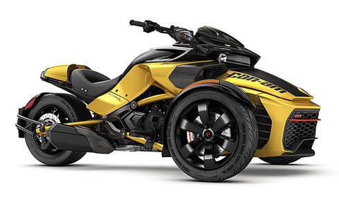 Môtô ba bánh Can-Am Spyder F3-S thêm bản nâng cấp