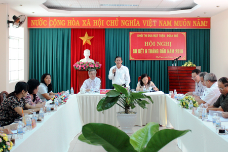 Triển khai tốt các nhiệm vụ chính trị