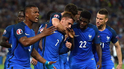 Antoine Griezmann đã tỏa sáng đưa đội tuyển Pháp đi vào trận chung kết Euro 2016.