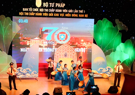 Đội Cục Thi hành án dân sự Khánh Hòa dự Hội thi Chấp hành viên giỏi lần thứ nhất khu vực miền Đông Nam Bộ vào tháng 6