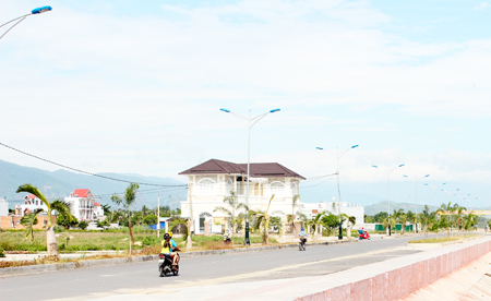 Dự án Khu đô thị nam sông Cái góp phần thay đổi diện mạo thị trấn Diên Khánh