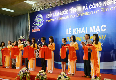 Khai mạc Triển lãm quốc tế phim và công nghệ truyền hình Việt Nam