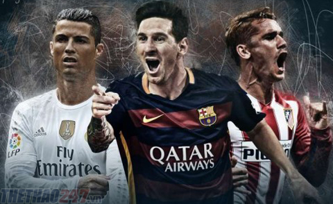 UEFA công bố 10 cầu thủ hay nhất châu Âu 2016