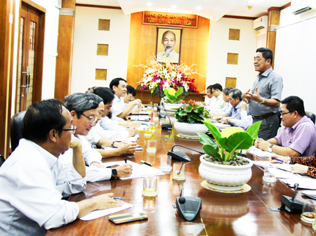 Làm việc với các doanh nghiệp nhà nước, ban quản lý dự án thuộc tỉnh