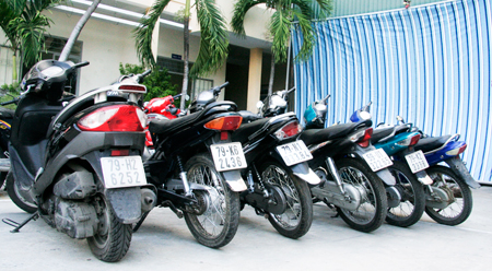 Tang vật trong các vụ trộm đã được công an thu giữ, chờ định giá