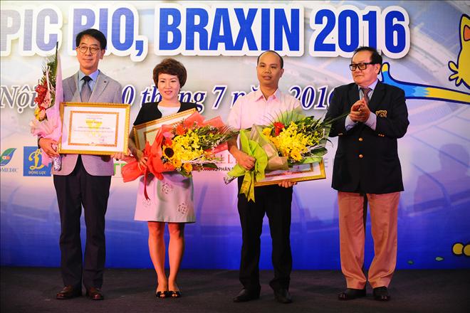 Các mạnh thường quân đồng hành cùng Thể thao Việt Nam.