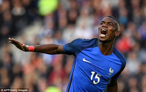 Pogba trở thành cầu thủ đắt giá nhất trong lịch sử với phí chuyển nhượng 110 triệu Euro. (Ảnh: Getty)