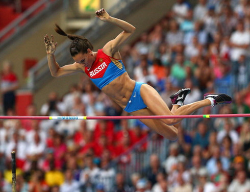 Kỷ lục gia nhảy sào Yelena Isinbayeva chính thức không thể dự Olympic Rio. (Ảnh: Getty).