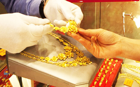 Giá vàng đồng loạt tăng