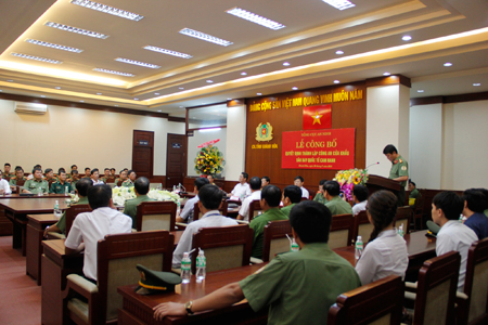 Quang cảnh buổi lễ.