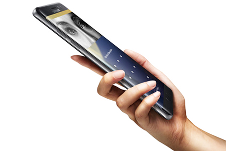 Máy quét mống mắt cho phép đăng nhập nhanh chóng vào Galaxy Note 7 