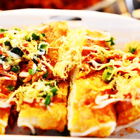 Bánh mì nướng muối ớt ngon đúng điệu