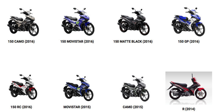 Yamaha Exciter ra 2 bản màu mới, giá tăng 1,5 triệu đồng