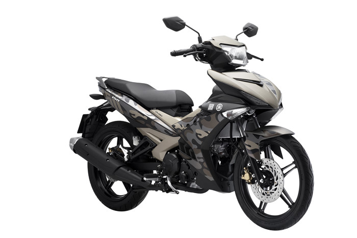 Phiên bản màu mới của Exciter Camo 2016 có giá bán 46,990 triệu đồng