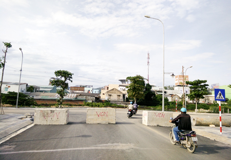 Đấu nối đường số 4 ra đường 23-10: Không phù hợp với quy định