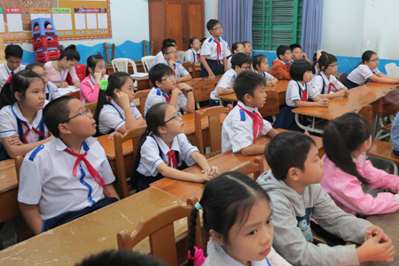 Mở vòng thi IOE đầu tiên năm học 2016-2017