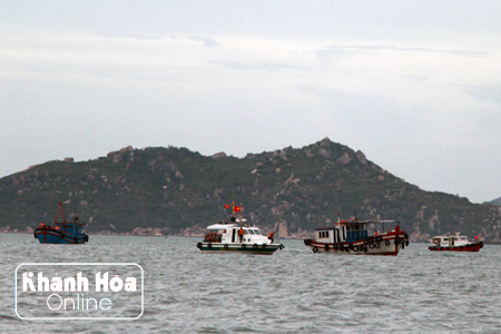 6 phương tiện được huy động tham gia tìm kiếm cứu nạn