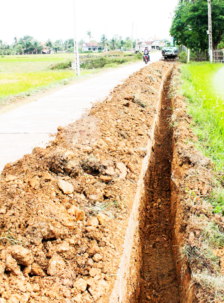 Người dân thôn Suối Méc sắp có nước sạch