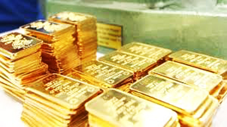 Giá vàng SJC sụt giảm khi giá vàng thế giới bật tăng