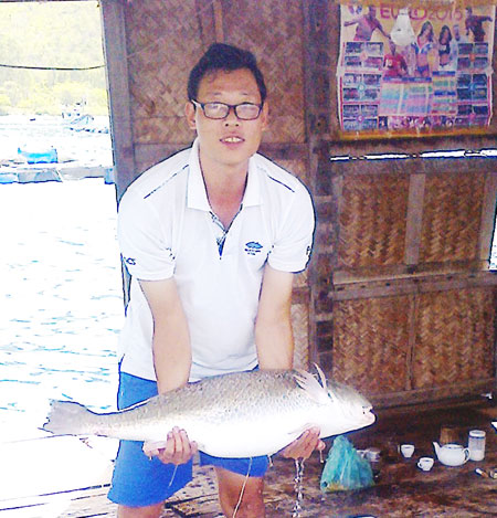 Chuyển giao thành công quy trình kỹ thuật sản xuất giống cá hồng Mỹ