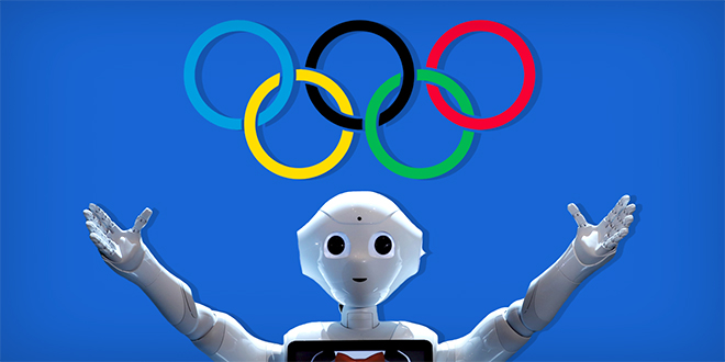 Tại Olympic Tokyo 2020, robot có mặt khắp mọi nơi
