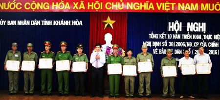 Góp phần giữ vững an ninh trật tự ở cơ sở