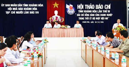 Quang cảnh hội thảo