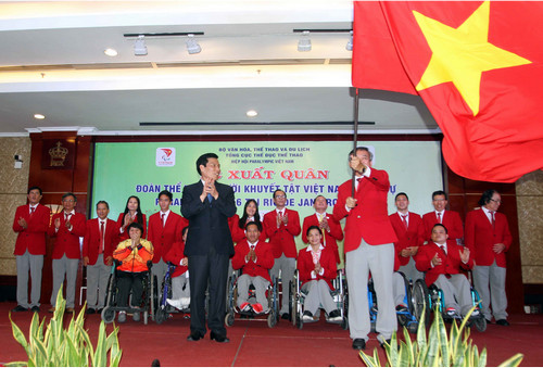Thể thao khuyết tật Việt Nam xuất quân tham dự Paralympic