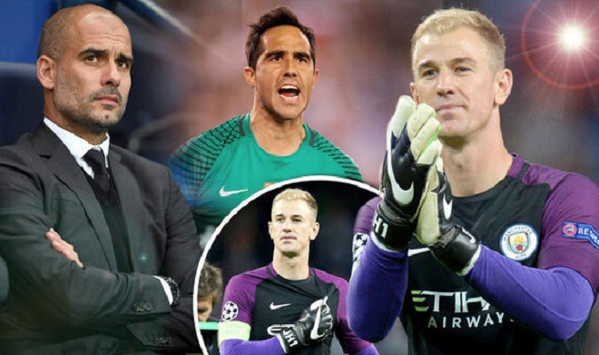 Tại sao Pep Guardiola lại không dùng Joe Hart?